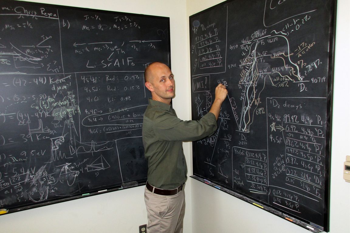 UCLA physics professor Eric Hudson